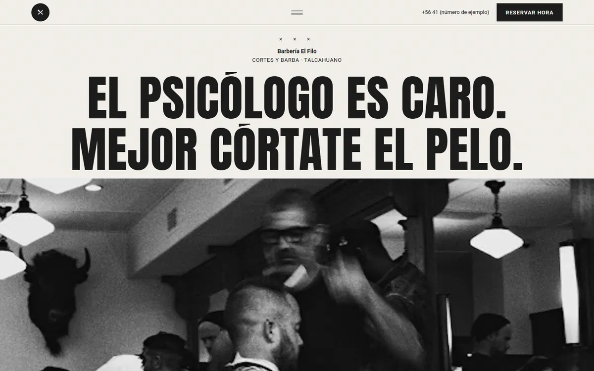 Primera pantalla de El Filo
